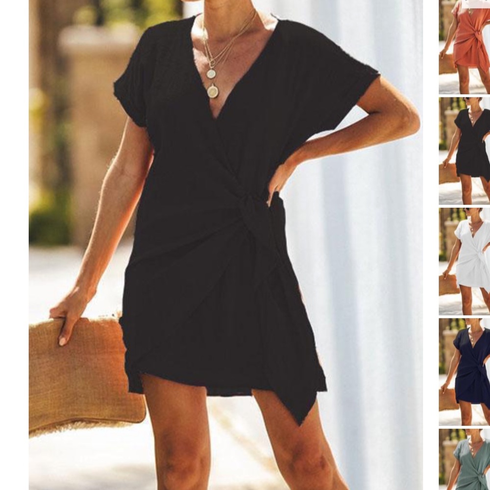 Tie Wrap Dress
